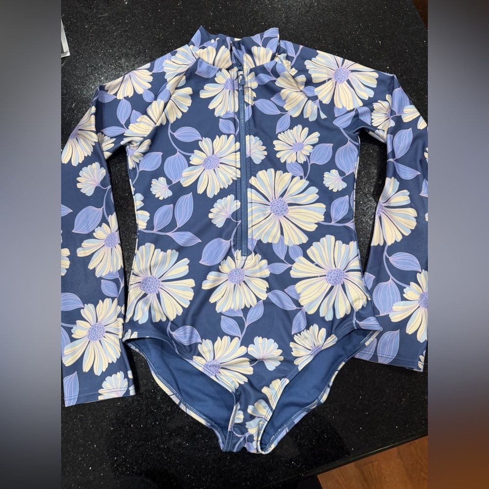 Gap XXL Floral Kids One Piece Swimsuit
